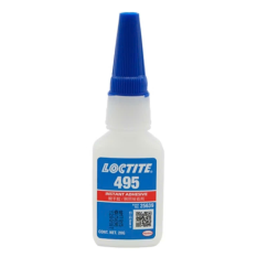 KEO LOCTITE 495 Sử dụng cho nhiều vật liệu: kim loại, nhựa, chất đàn hồi, các bề mặt xốp và bề mặt có axit